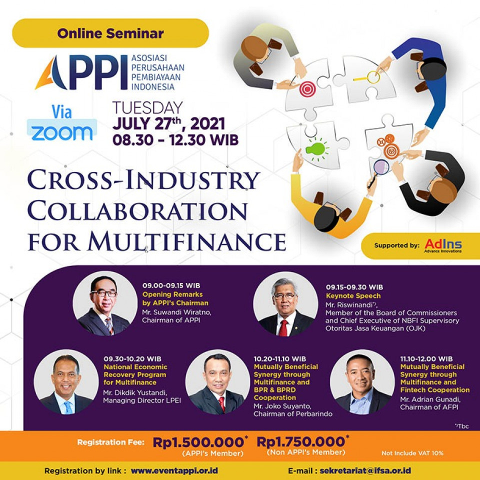 Online Seminar Cross-Industry Collaboration for Multifinance 