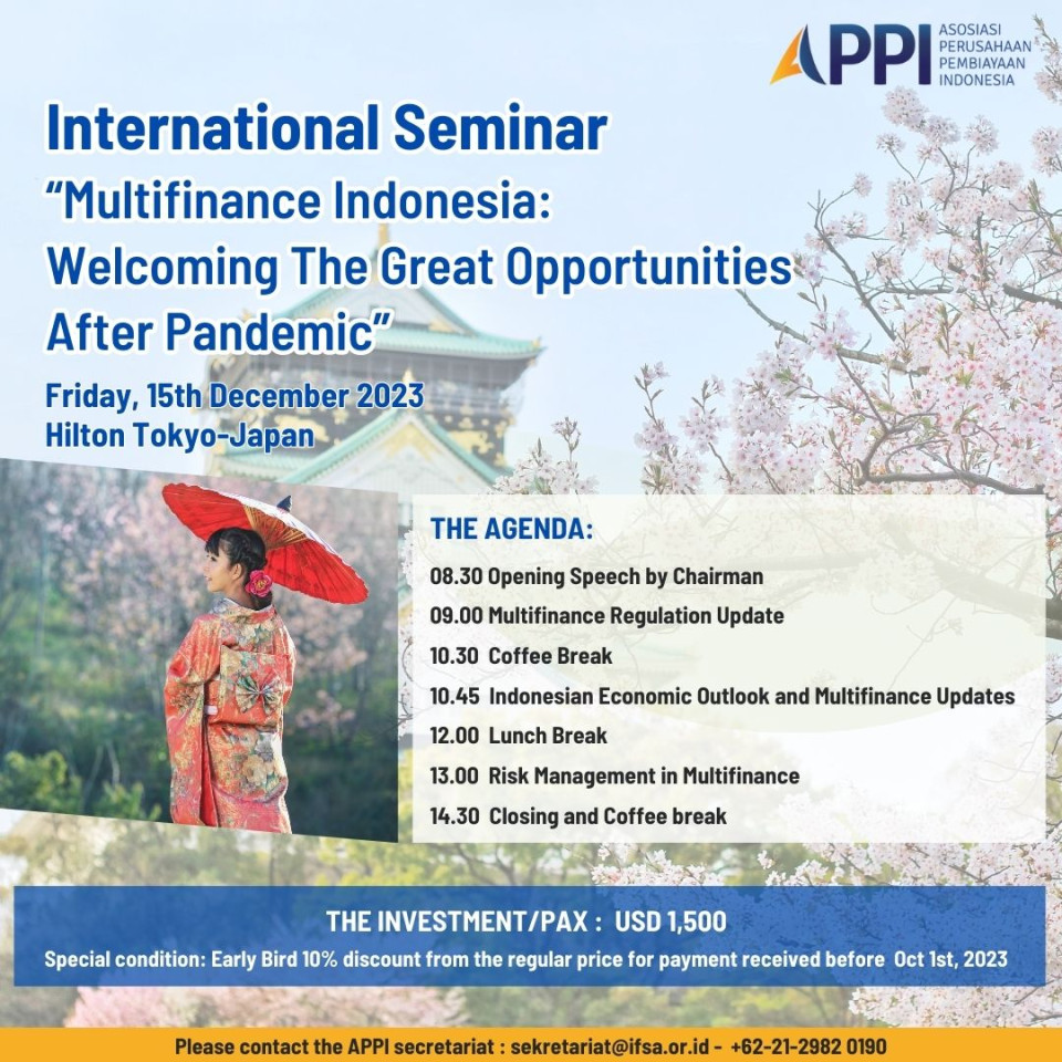 International Seminar  Multifinance Indonesia: Welcoming The Great Opportunities After Pandemic